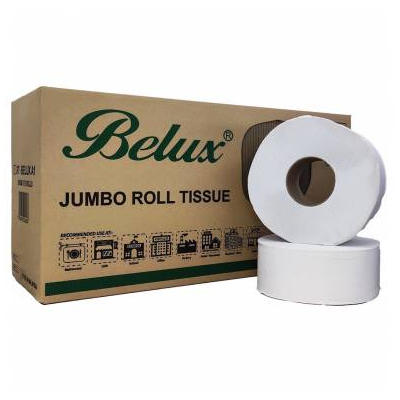 belux jumbo toilet roll 250mx12 rolls