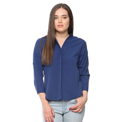 Lilly Kelly Ladies Royal Blue S/S Shirt